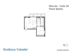 Bilocale via Giuseppe Colombo 24, Città Studi, Milano