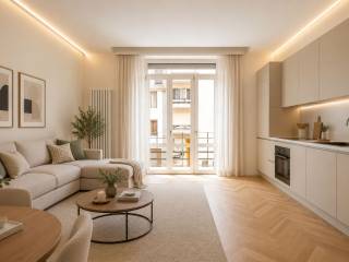 Trilocale via Vespri Siciliani 54, Giambellino, Milano