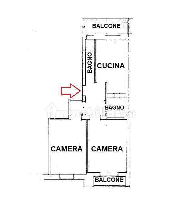 Posto letto in doppia in Crocetta, foto 22 di 22
