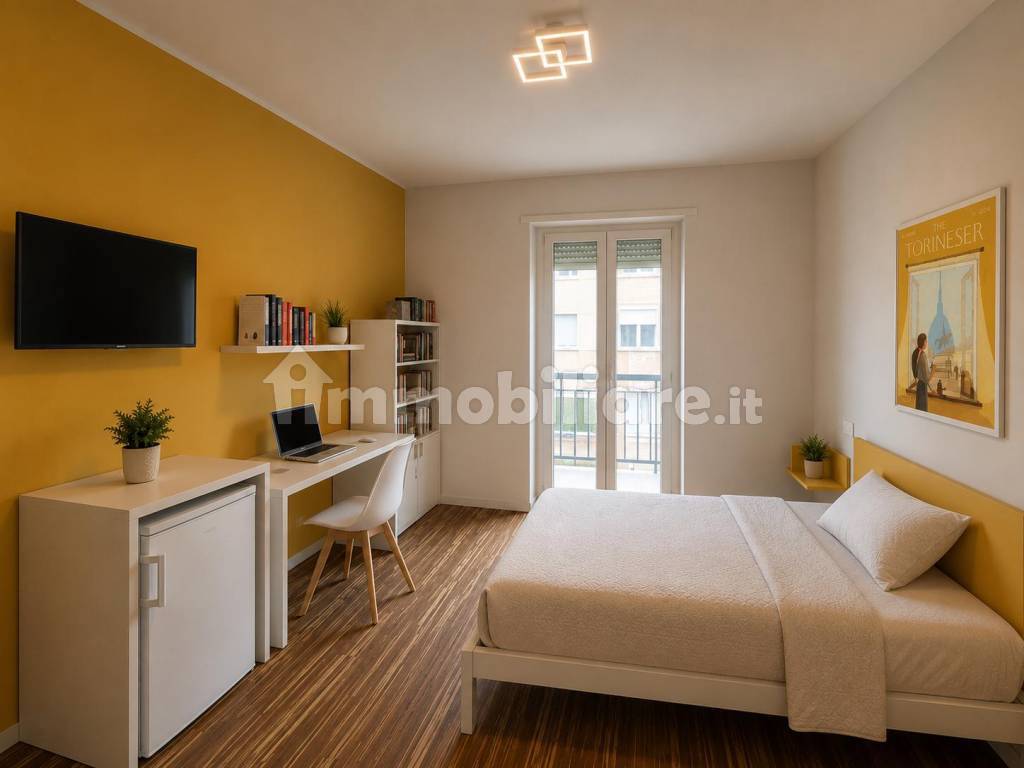 Stanza singola in Pozzo Strada, foto 2 di 10