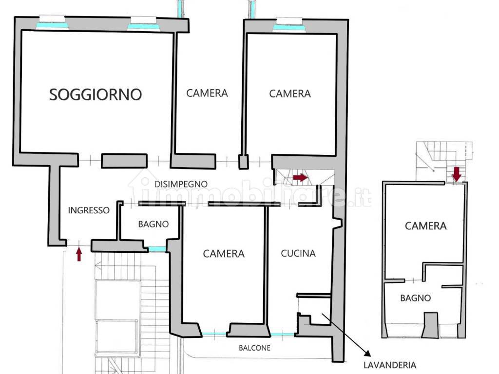 Appartamento in Crocetta, foto 60 di 62