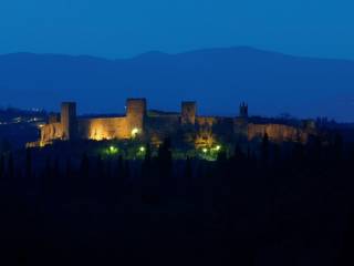 vista notte Castello