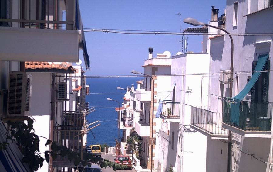 vista mare da balcone