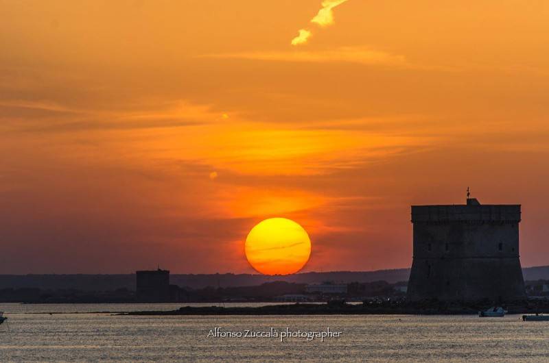 sunset Torre lapillo