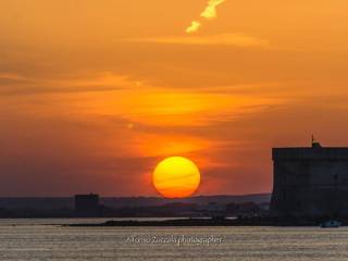 sunset Torre lapillo