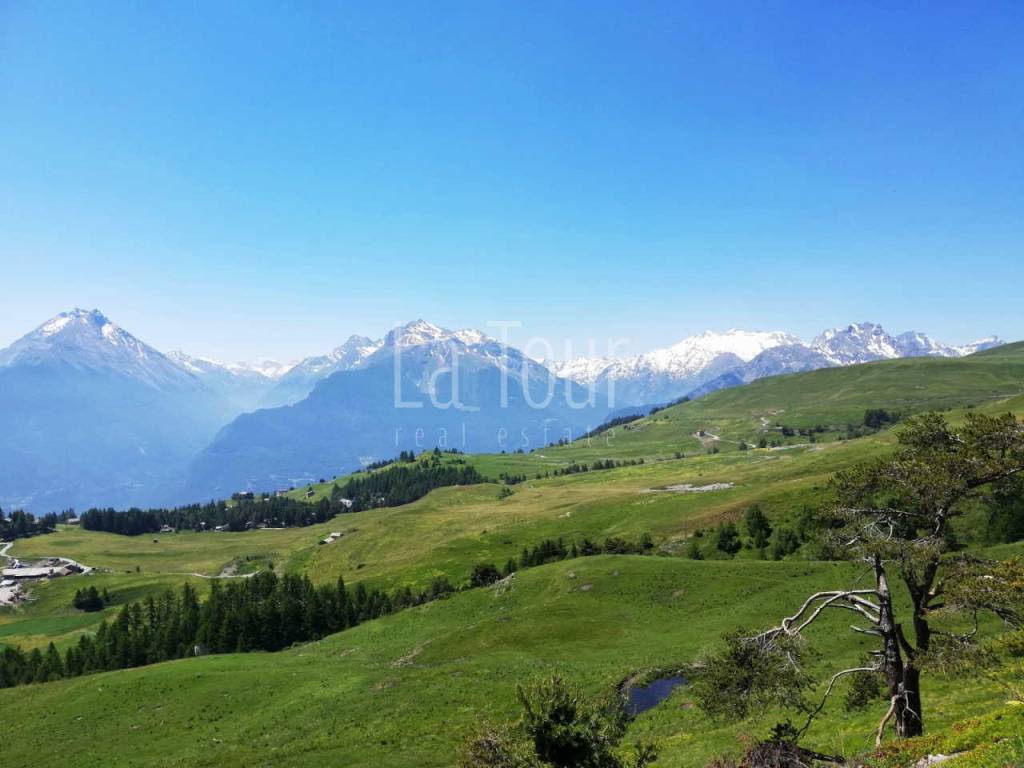 la conca di Vetan vista dall'alto 