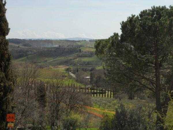 il panorama dal balcone