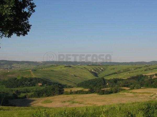 il  panorama delle crete