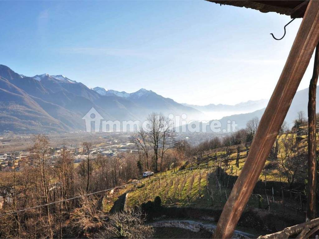 Visuale panoramica dal balcone