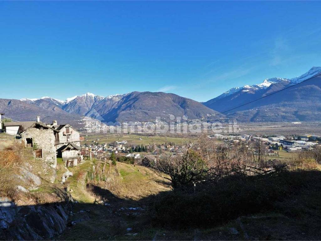 Visuale panoramica dalla Frazione Monte