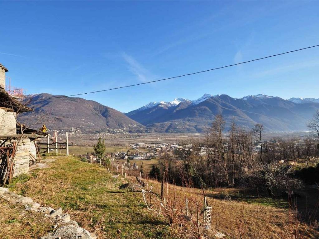 Visuale panoramica dalla Frazione Monte